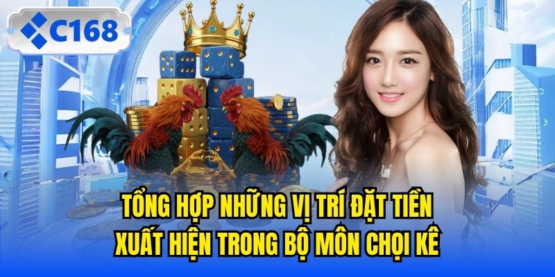 Tổng hợp những vị trí đặt tiền xuất hiện trong bộ môn chọi kê